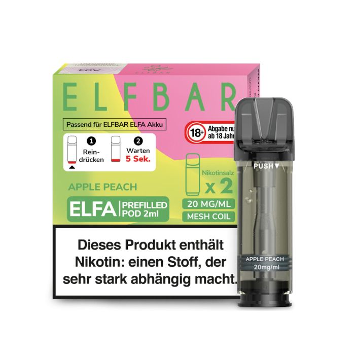 ELFA Pod Apple Peach 20mg