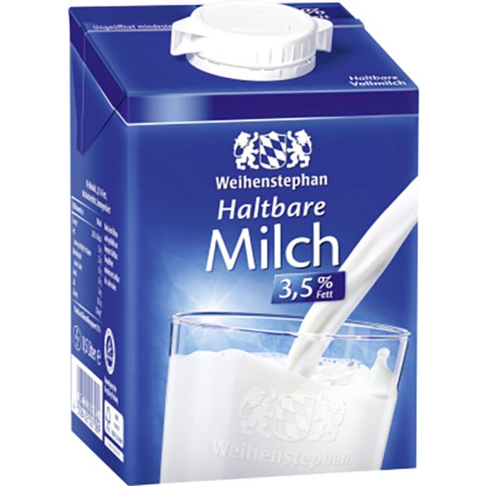 Weihenstephan Haltbare Milch 3,5 % 0,5l Weihenstephan Haltbare Milch 3,5 % 0,5l