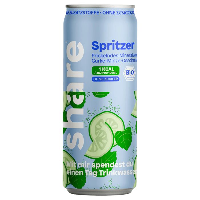 share Bio Spritzer Gurke Minze