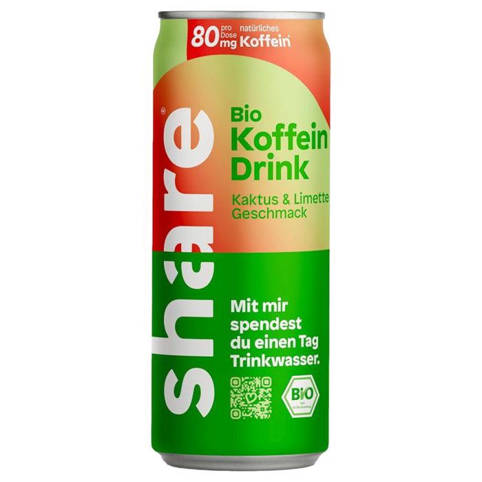 share Bio Koffein Drink Kaktus & Limette