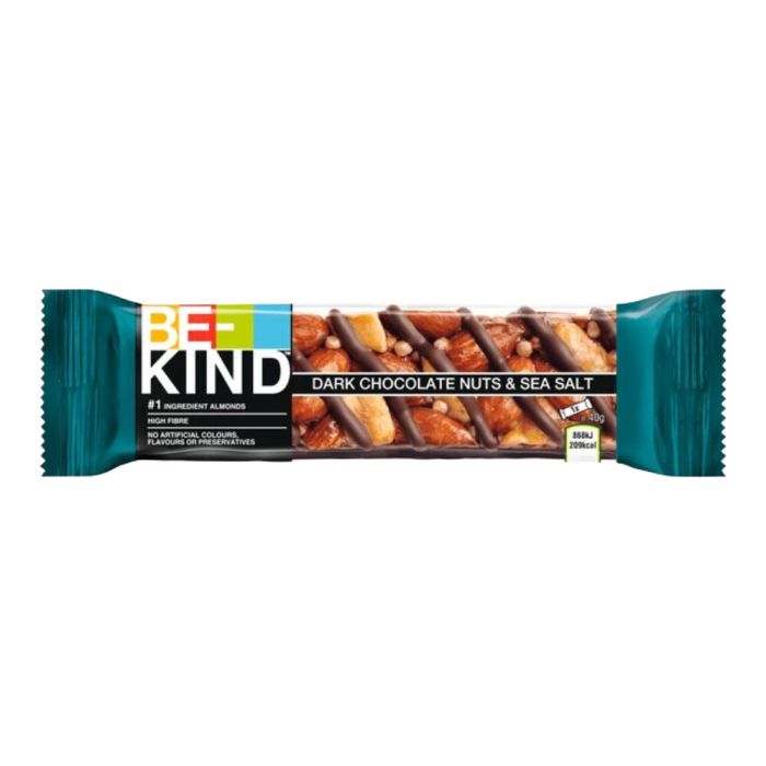 BE-KIND Dark Chocolate Nuts & Sea Salt