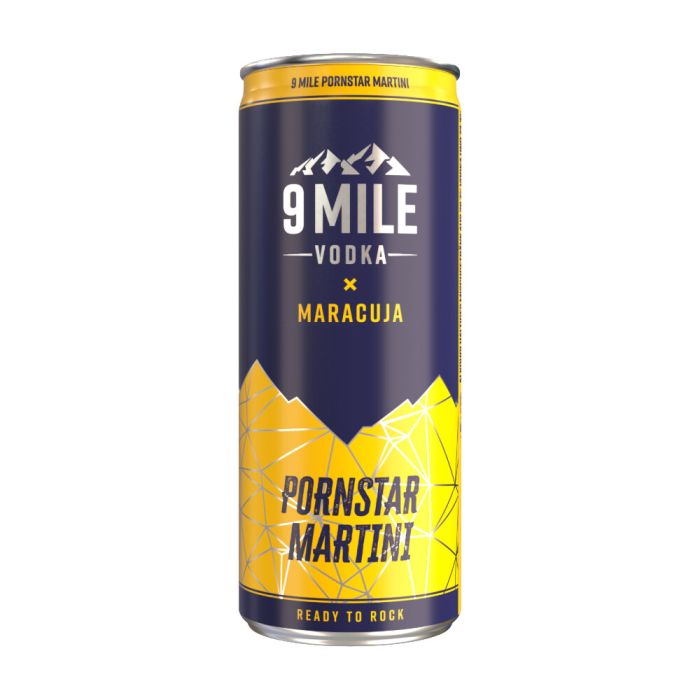 9 Mile Vodka & Maracuja Pornstar Martini