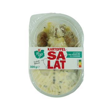 Kartoffelsalat mit Frikadelle