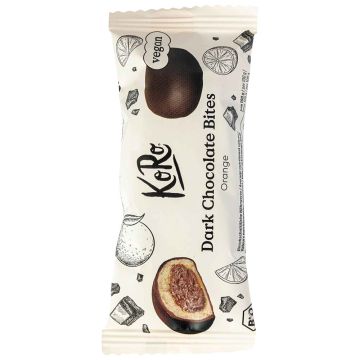 KoRo Bio Dark Chocolate Bites Orange