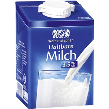 Weihenstephan Haltbare Milch 3,5 % 0,5l