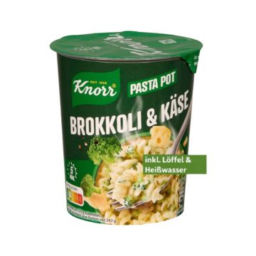 Knorr Pasta Snack Pot Brokkoli & Käse