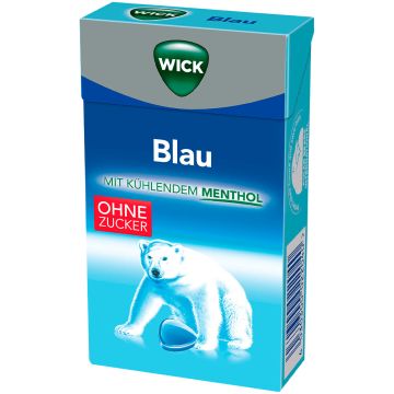 Wick Blau Menthol ohne Zucker