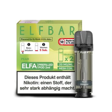 ELFA Pod Pear 20mg
