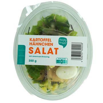 Kartoffel Hähnchen Salat