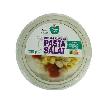 Pasta Salat mit Hähnchenfleisch
