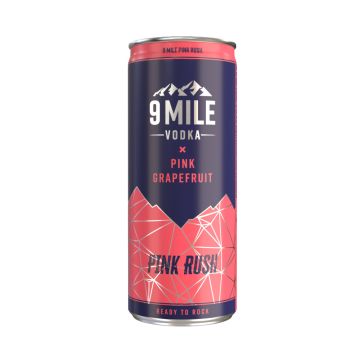9 Mile Vodka & Pink Grapefruit Pink Rush