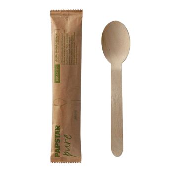 Papstar pure Löffel, einzeln verpackt